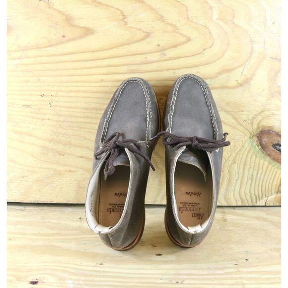 Allen Edmonds Hayden Mens Size 8 M Leather Green Brown Chukka Boots Shoes USA - Picture 4 of 8